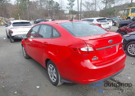 2013 Ford Fiesta Se из США, поврежденный, VIN 3FADP4BJ0DM136566